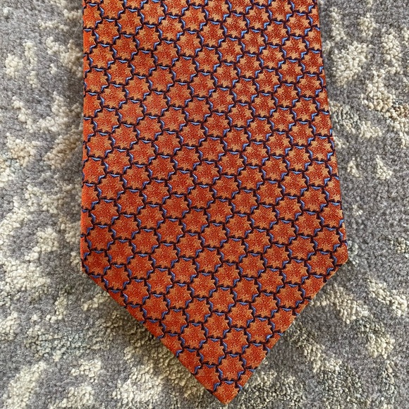 NWOT Gianfranco Valentino Handmade Silk Tie - Picture 1 of 5